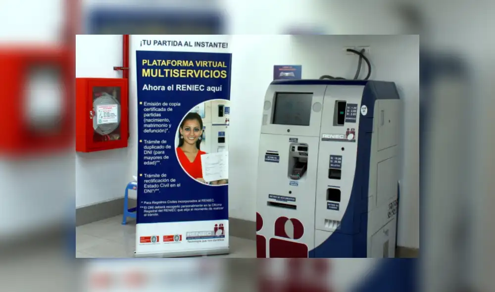 Plataforma virtual multiservicios permite obtener duplicado de DNI al instante. Foto: Andina