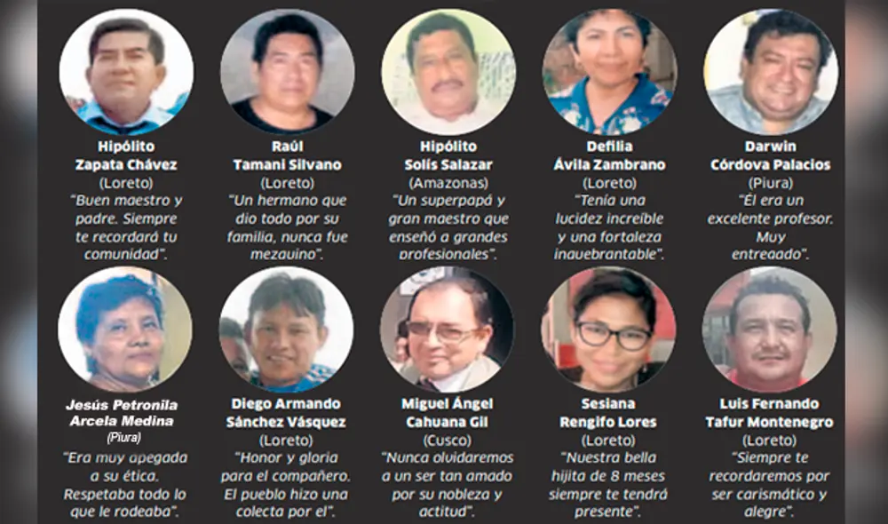 Sesiana salía de casa para grabar programas radiales. Raúl tenía que visitar a sus alumnos porque no contaban con internet.