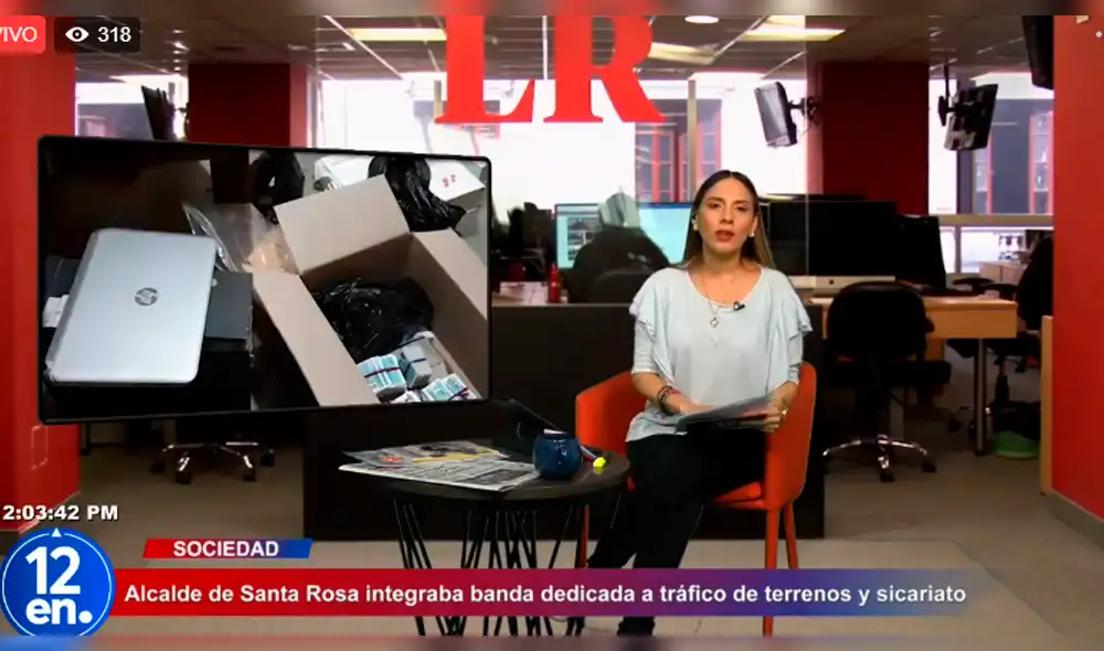 12 En Punto: Alcalde de Santa Rosa integraba banda delictiva y más 
