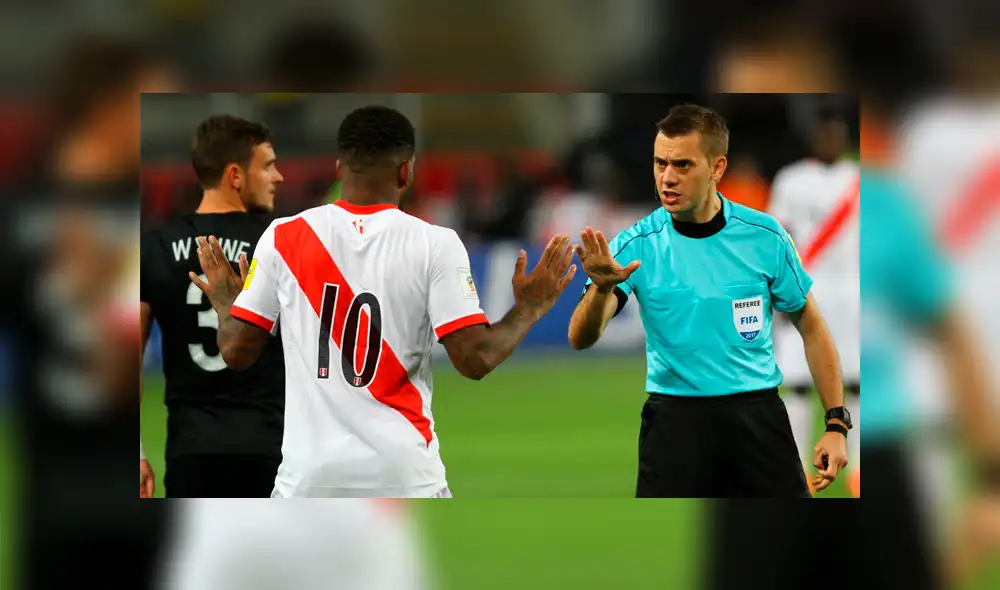 Usan el nombre del árbitro del Perú vs Nueva Zelanda para enviar droga