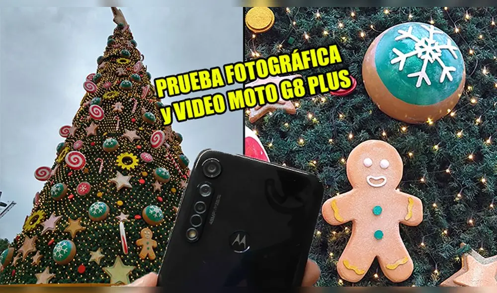 El Moto G8 Plus posee triple cámara ultra gran angular con tecnología Quad Pixel. Foto: Daniel Robles.