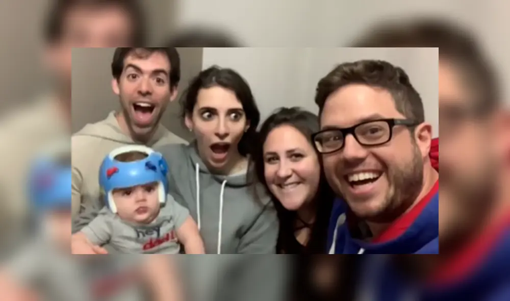 Desliza las fotografías para ver cada una de las reacciones que tuvo la familia de este joven al saber que iba a ser padre. Foto: Captura/FB