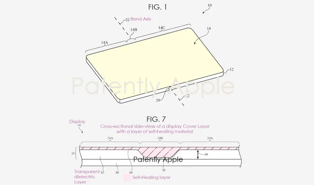 La patente fue registrada por Apple en Estados Unidos. Foto: Apple