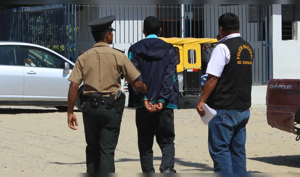 Sujeto quedó en calidad de detenido.