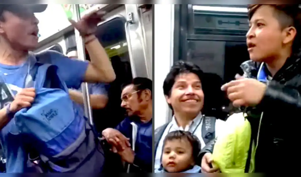 Facebook Viral: Estaba rapeando en pleno tren, pero pasajera lo reta y le gana [VIDEO]