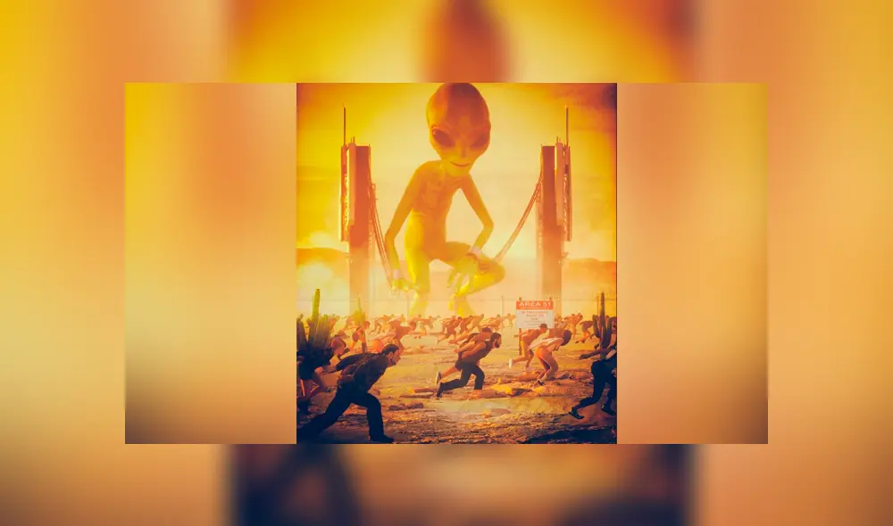 Desliza las imágenes para ver los mejores memes de la invasión del ‘Área 51’. Foto: Facebook/Twitter