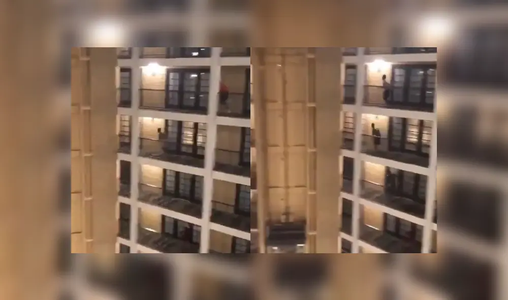 Desliza las imágenes para ver la peculiar carrera que se hizo viral en Facebook.