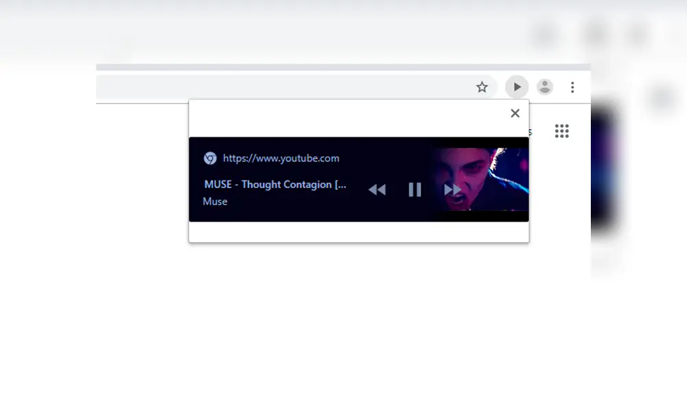 Conoce al nuevo botón de reproducción de Google Chrome.