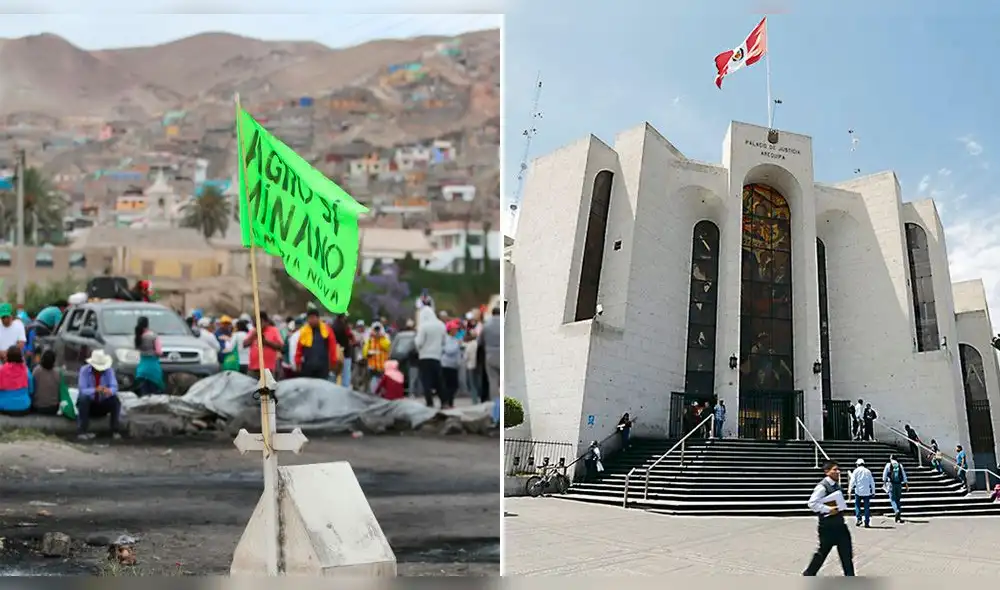 Luego de cinco años, el caso de los desmanes contra el proyecto Tía María vuelve a los tribunales arequipeños. Foto: Composición La República Luego de cinco años, el caso de los desmanes contra el proyecto Tía María vuelve a los tribunales arequipeños. Foto: Composición La República