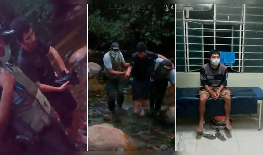 Guías de turismo llegaron exhaustos, pero sanos a Pillcopata. Foto: Captura videos PNP