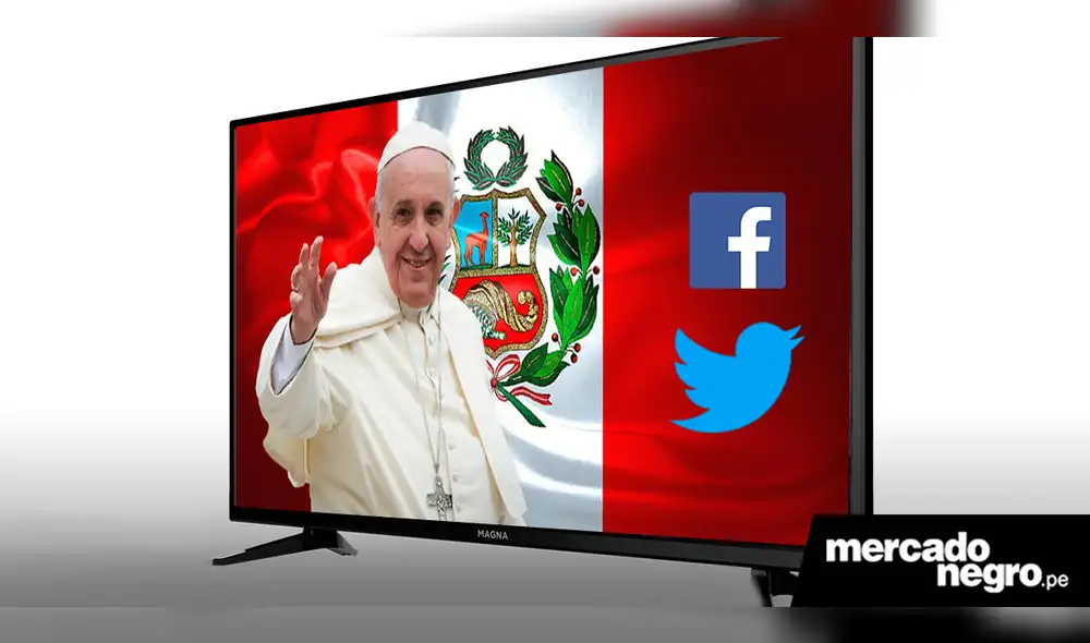 Este fue el impacto de la visita del Papa Francisco a Perú en televisión y redes sociales