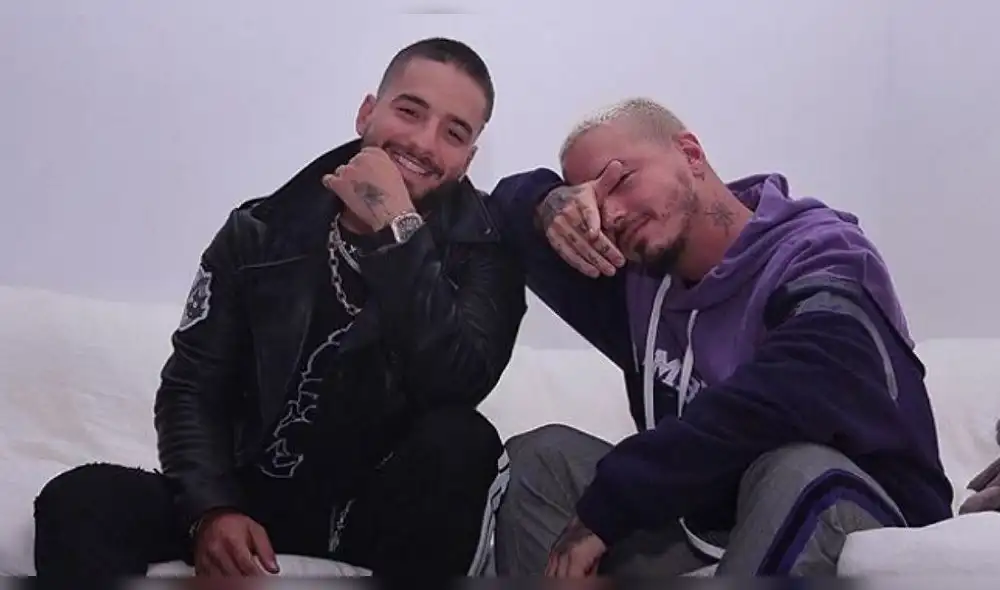 Maluma y J Balvin desmiente supuesta pelea