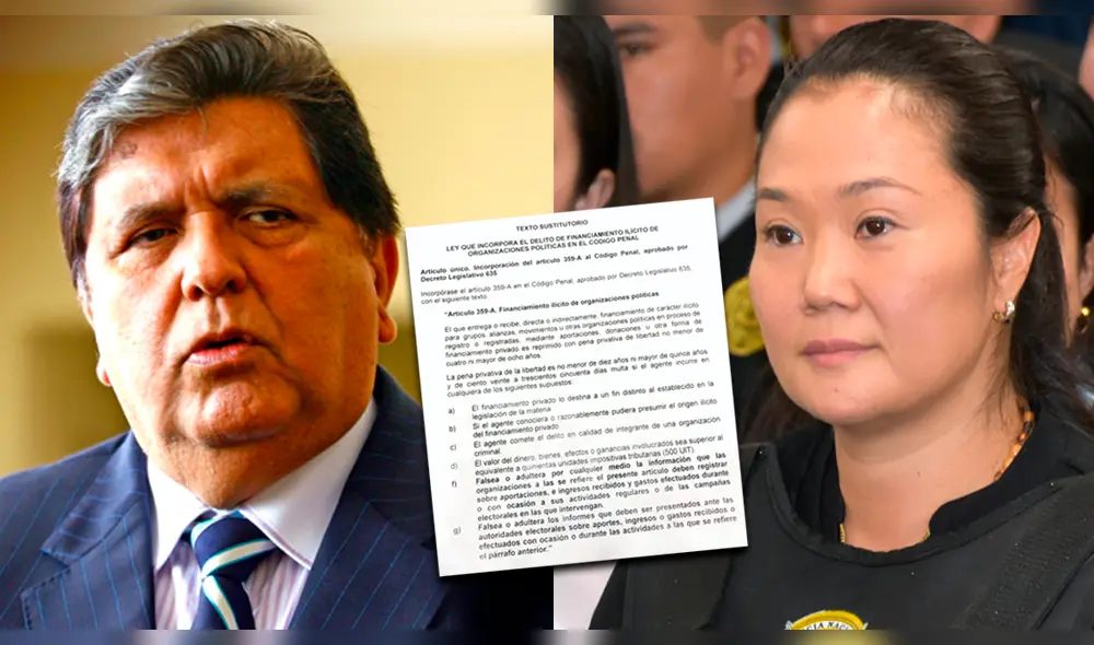 Alistan ley con trampa para favorecer a políticos investigados por lavado Alistan ley con trampa para favorecer a políticos investigados por lavado