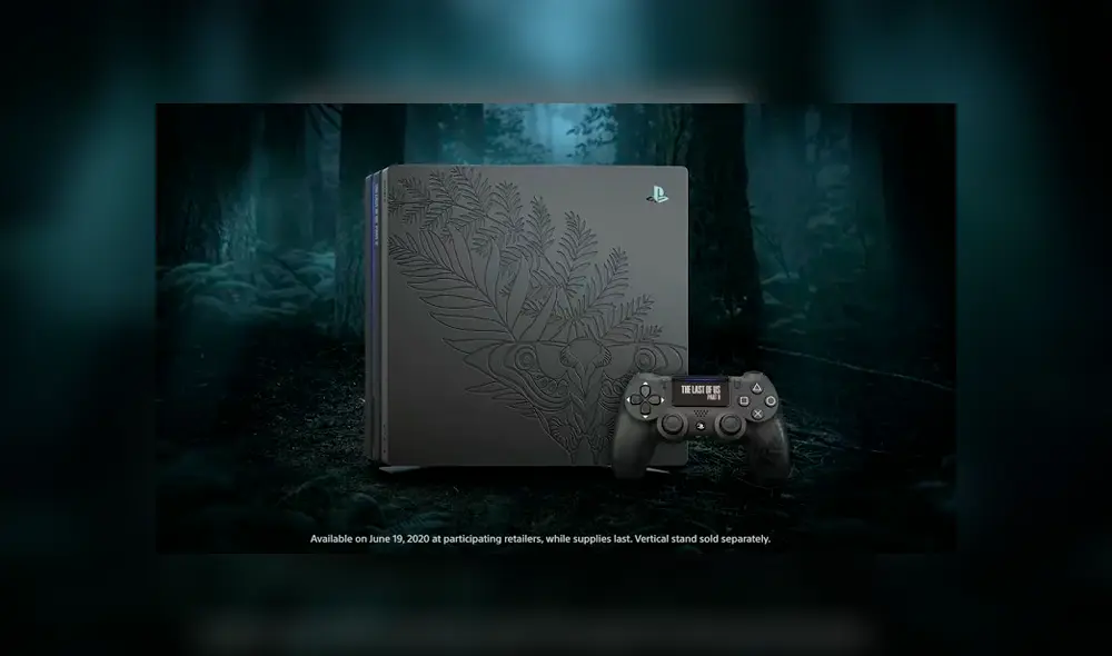 Sony anuncia una PS4 edición limitada de The Last of Us Part II, que se pondrá a la venta el 19 de junio.