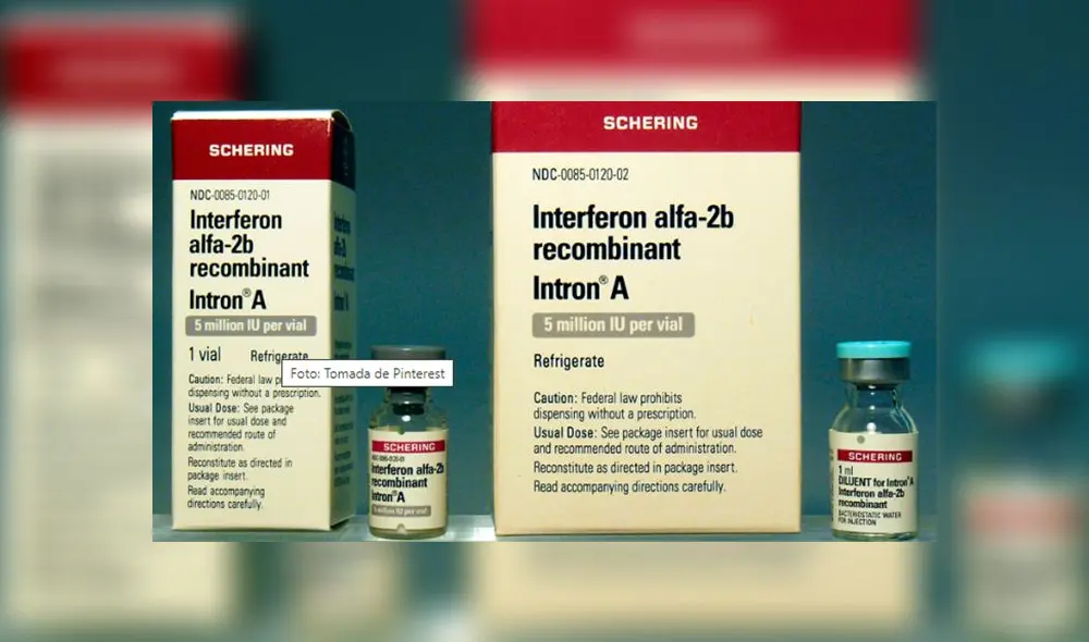 El interferón alfa 2B es usado en la lucha contra el coronavirus. Foto: difusión. El interferón alfa 2B es usado en la lucha contra el coronavirus. Foto: difusión.