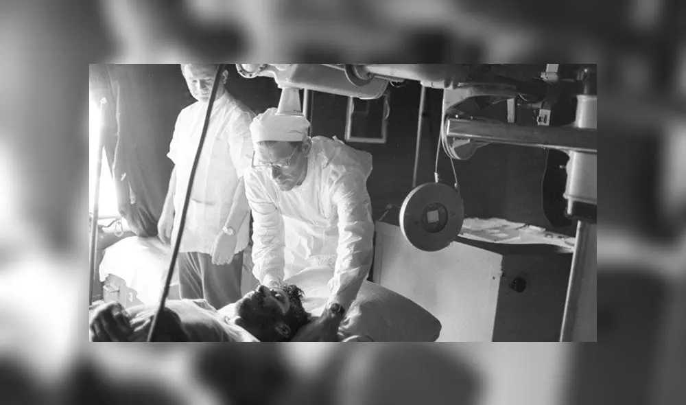 En el hospital de campaña soviético. Foto: Valeriy Shustov / Sputnik En el hospital de campaña soviético. Foto: Valeriy Shustov / Sputnik