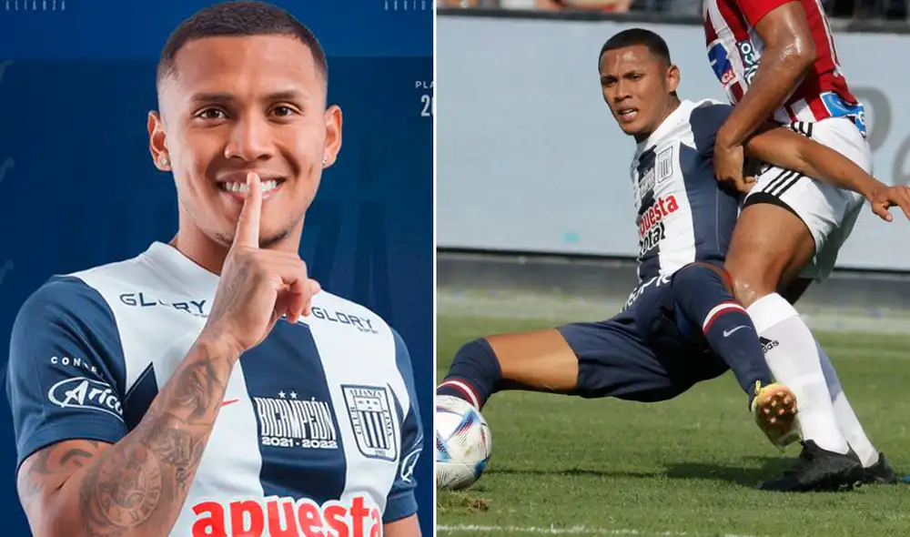 Bryan Reyna llegó a Alianza para este 2023. Foto: composición/Alianza/GLR