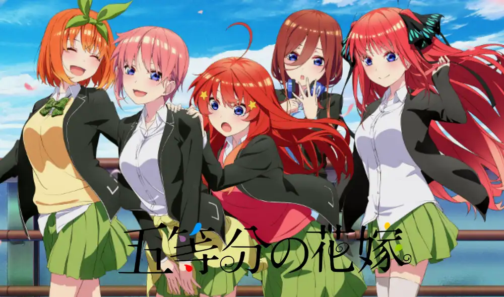 Conoce aquí más detalles de la segunda temporada de Go-toubun no hanayome. Foto: Funimation