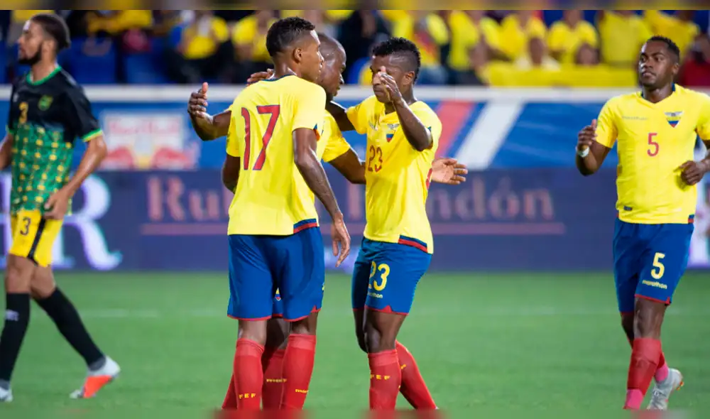 Ecuador superó 2-0 a Jamaica en el Red Bull Arena por fecha FIFA [GOLES]