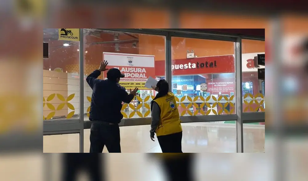 Centro comercial fue multado con 50% de una UIT, además de la clausura temporal. (Foto: Municipalidad de Independencia) Centro comercial fue multado con 50% de una UIT, además de la clausura temporal. (Foto: Municipalidad de Independencia)