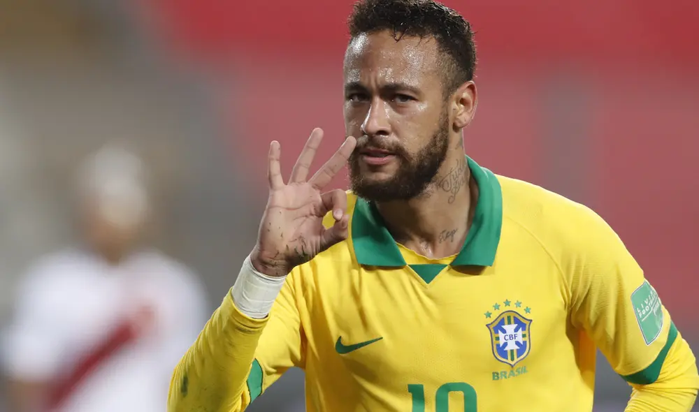 Neymar anotó tres goles. Foto: AFP Neymar anotó tres goles. Foto: AFP