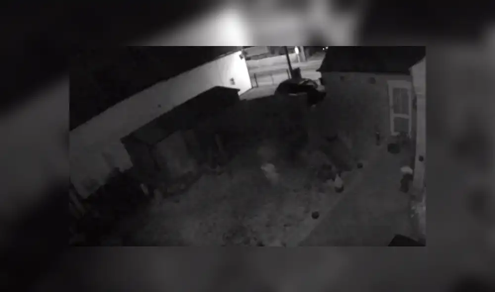 YouTube viral: chica revisa videos de seguridad y cree haber filmado un 'fantasma' [VIDEO]