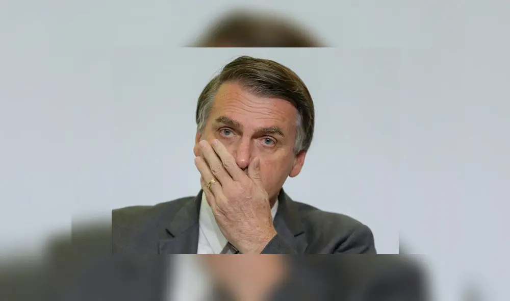 Jair Bolsonaro tendría cáncer de piel, según confesó a la prensa brasileña. Foto: Difusión