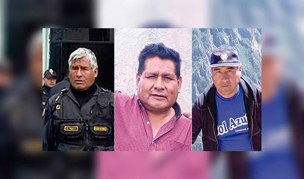 Hasta siempre. Suboficiales Guillermo Ynga, Angel Huanca y Luis Apaza murieron este fin de semana esperando una cama donde ser atendidos en hospital COVID-19.
