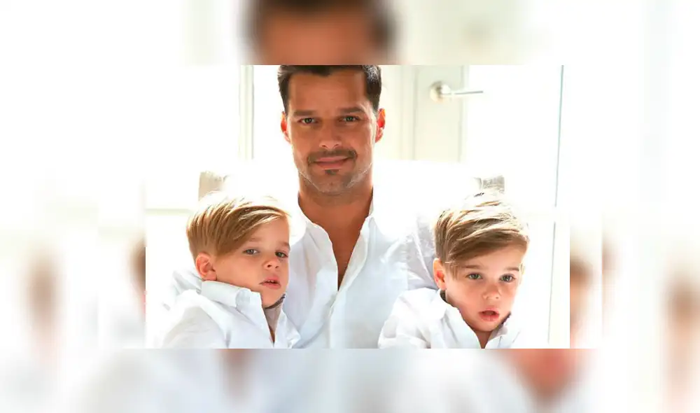 Novio de Ricky Martin sube foto de mellizos y niños sorprende con gran cambio físico 