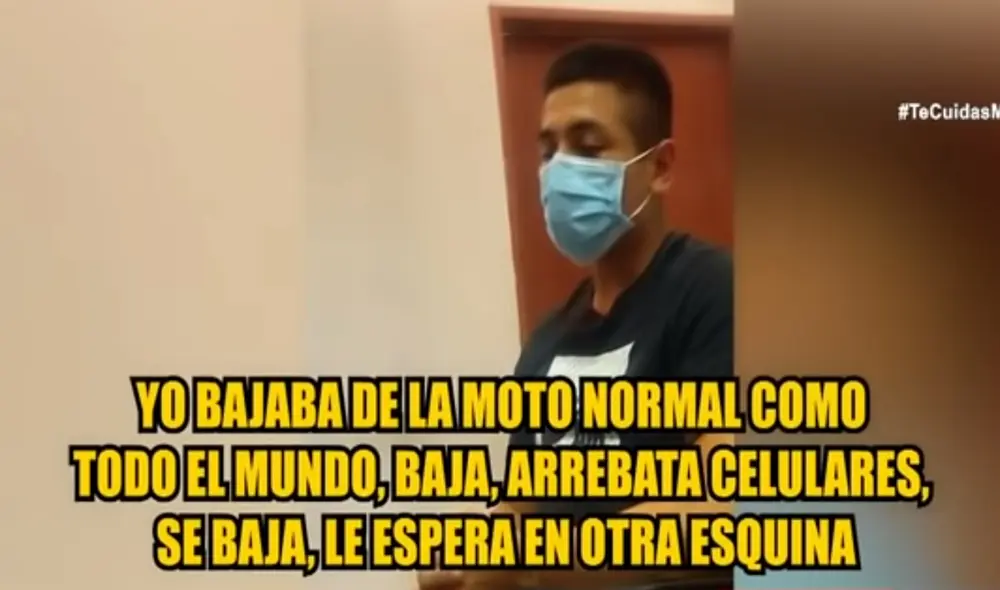 Según la pericia psicológica, alias 'Nando' es una persona manipuladora. (Foto: Captura de video / Buenos Días Perú)