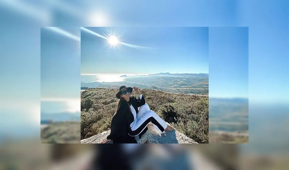 La presentadora se encontraba en Gijón porque su esposo, Ezequiel Garay, fue operado por una lesión en la rodilla. (Foto: Instagram) La presentadora se encontraba en Gijón porque su esposo, Ezequiel Garay, fue operado por una lesión en la rodilla. (Foto: Instagram)