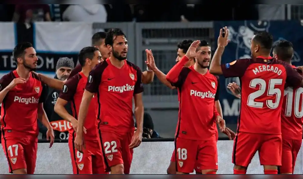 Sevilla derrotó 1-0 a Lazio por los dieciseisavos de la Europa League [RESUMEN]