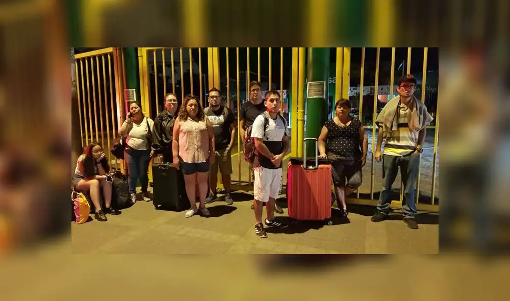 Piden que se les ayude a volver a sus ciudades o en todo caso que la empresa cubra el alojamiento. (Foto: GLR - URPI)