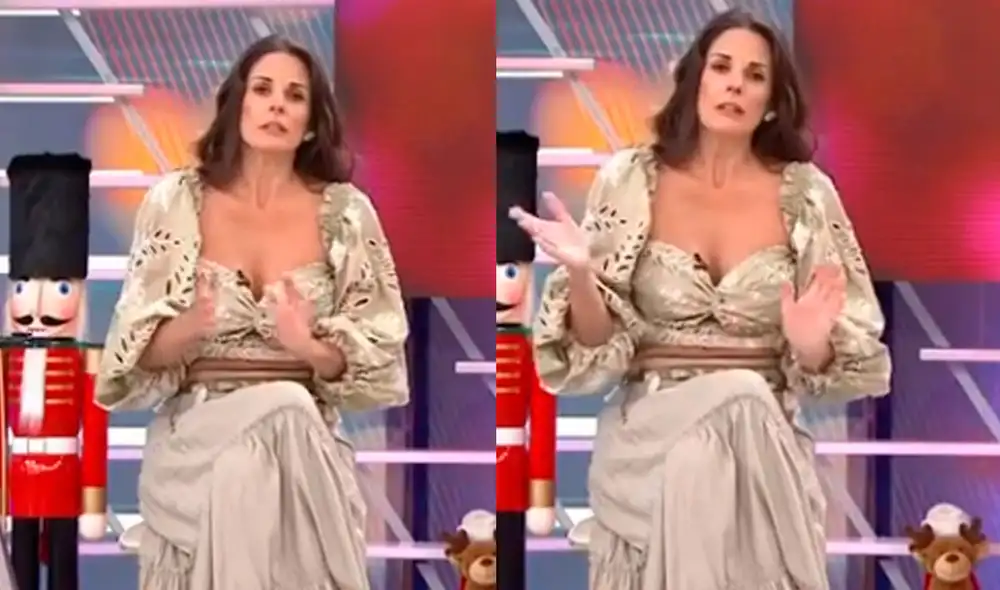 Rebeca Escribens se despidió del año 2020 con una emotiva reflexión durante el último programa de América Espectáculos. Foto: captura América TV Rebeca Escribens se despidió del año 2020 con una emotiva reflexión durante el último programa de América Espectáculos. Foto: captura América TV