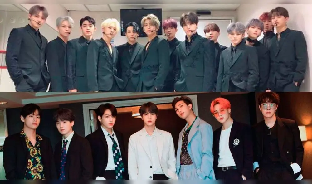 BTS y SEVENTEEN BTS y SEVENTEEN