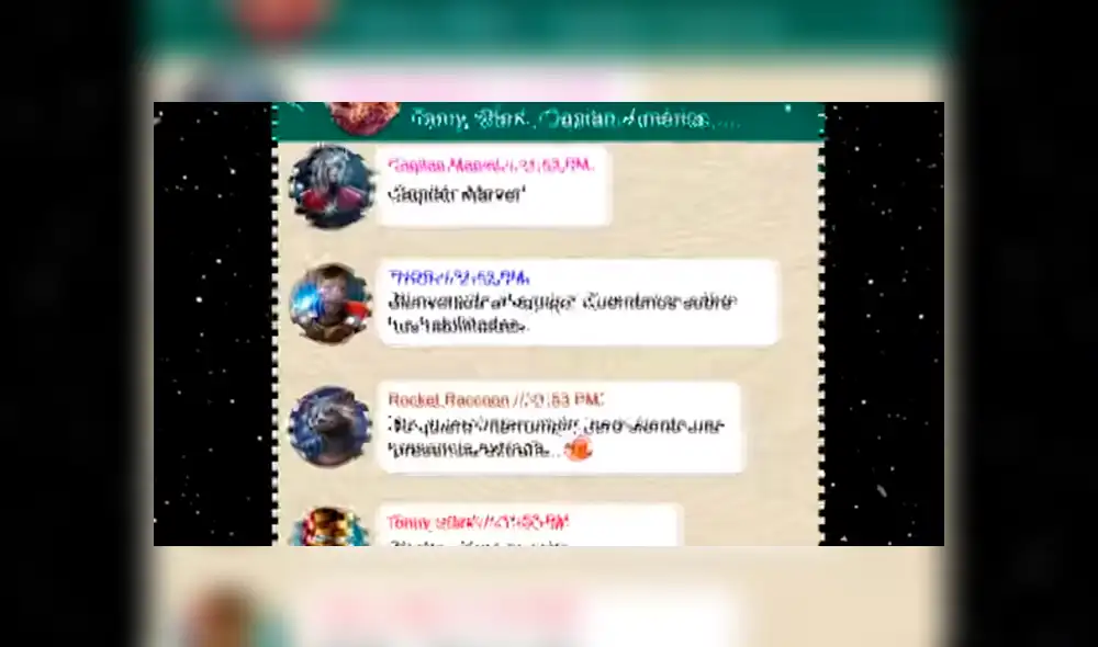 WhatsApp: esta fue la conversación de la Capitana Marvel con Los Vengadores previo a Avengers 4 [FOTOS]