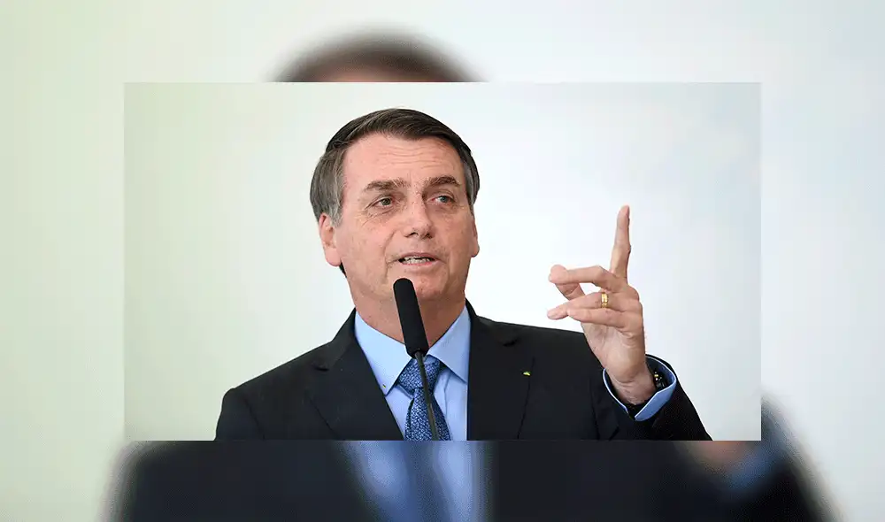 Jair Bolsonaro dispuesto a aceptar ayuda del G7. Foto: AFP Jair Bolsonaro dispuesto a aceptar ayuda del G7. Foto: AFP