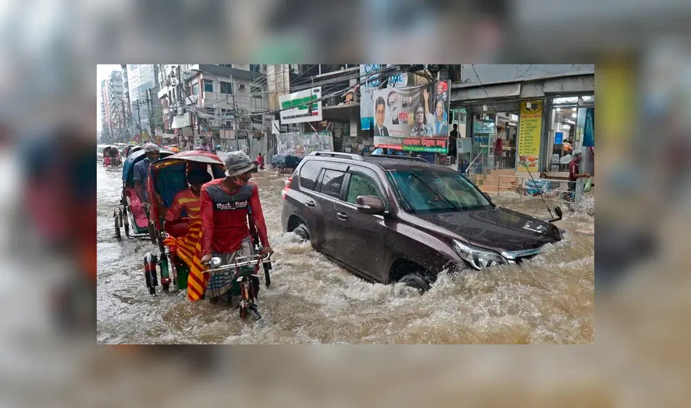 Los científicos pronostican que las inundaciones empeorarán a medida que el cambio climático intensifique las lluvias. Foto: Munir Uz Zaman / AFP Los científicos pronostican que las inundaciones empeorarán a medida que el cambio climático intensifique las lluvias. Foto: Munir Uz Zaman / AFP