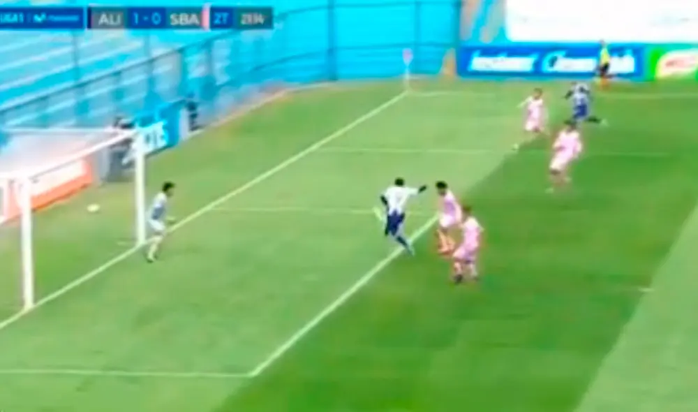 Alianza Lima igualó 1-1 ante Sport Boys en partido pendiente por la fecha 15 de la Liga 1 Movistar. Foto: Captura Gol Perú.