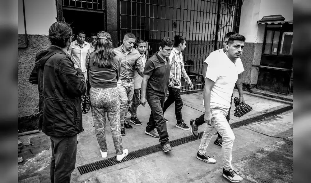 Reos del penal de máxima seguridad San Juan de Lurigancho. [FOTO]