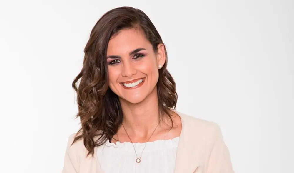 Talía Azcárate se ha vuelto una referente en lo que respecta al periodismo deportivo y fútbol femenino. Foto: Latina