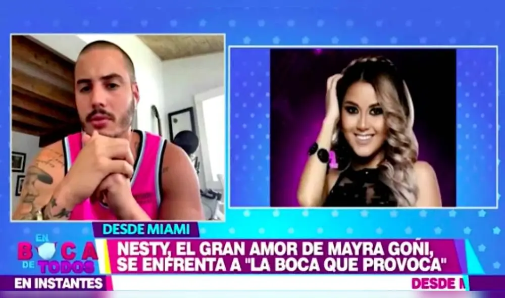 “Fue un chisme, obviamente fuimos muy claros nosotros. Fue un malentendido", expresó. (Foto: Captura América tv)