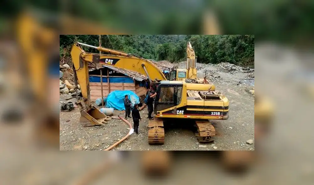Dictan ocho años de cárcel para dos mineros ilegales de Madre de Dios