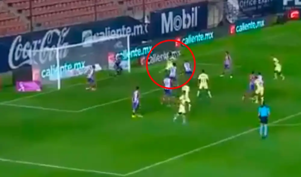 El ariete colombiano abrió el marcador para el América sobre el Atlético San Luis en partido correspondiente a la fecha 16 del Torneo Apertura de la Liga MX 2019. El ariete colombiano abrió el marcador para el América sobre el Atlético San Luis en partido correspondiente a la fecha 16 del Torneo Apertura de la Liga MX 2019.