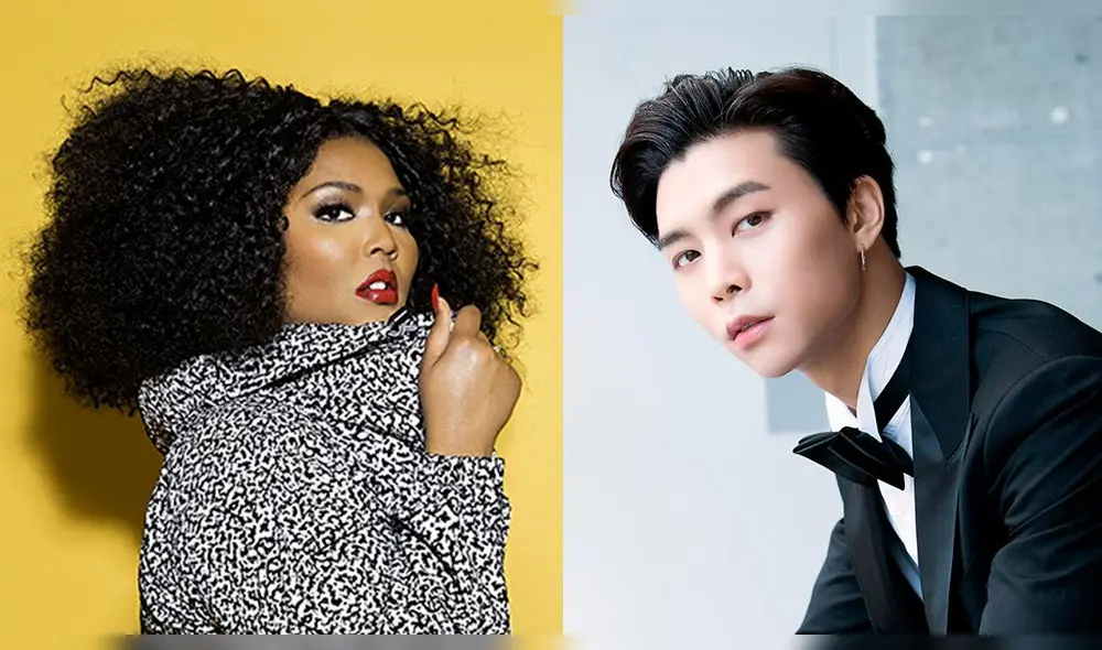 Lizzo y Johnny de NCT 127 protagonizaron un momento cariñoso en Poptopia 2019.