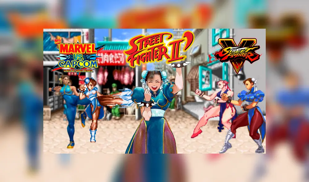 Facebook: Muestran la evolución de Chun Li en todos sus videojuegos [VIDEO]