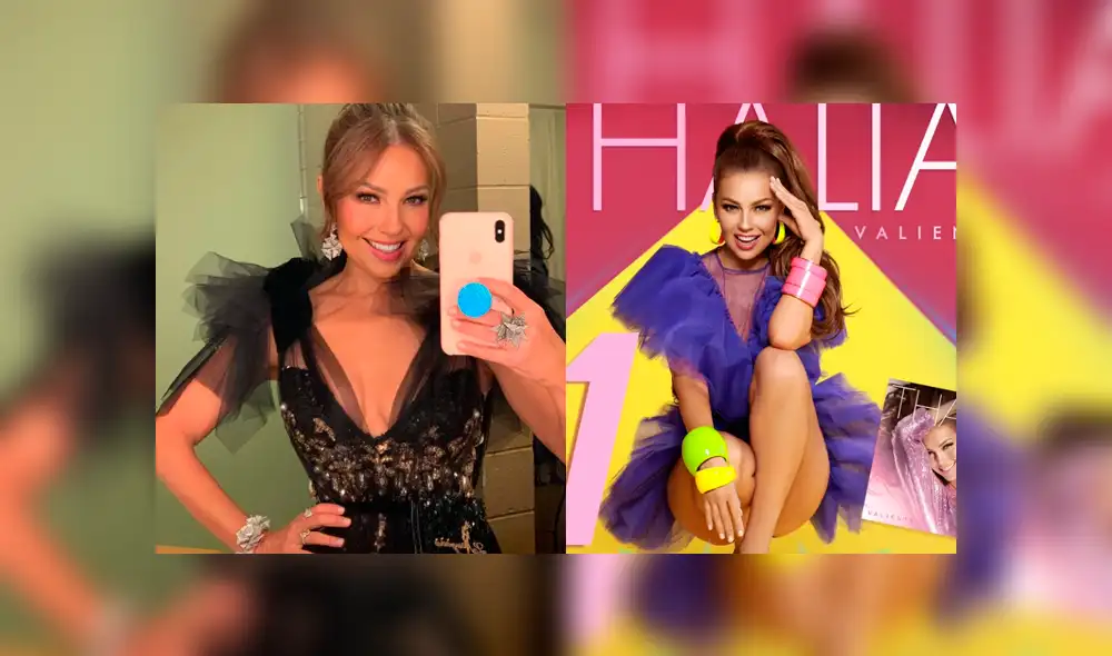 Thalía seduce en Instagram con sexy baile en toalla [VIDEO]