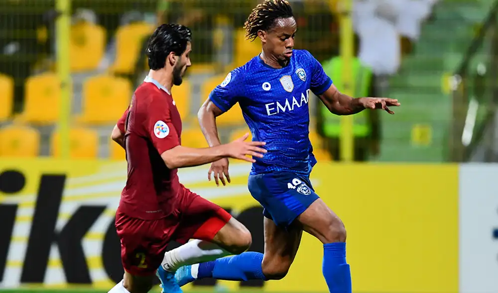André Carrillo declaró para un medio de Arabia Saudita y afirmó que llegar al Al Hilal fue la mejor decisión que tomó.