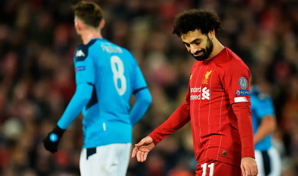 Liverpool y Napoli empataron 1-1 en Anfield por la jornada 5 del Grupo E de la Champions League 2019-2020. | Foto: EFE Liverpool y Napoli empataron 1-1 en Anfield por la jornada 5 del Grupo E de la Champions League 2019-2020. | Foto: EFE