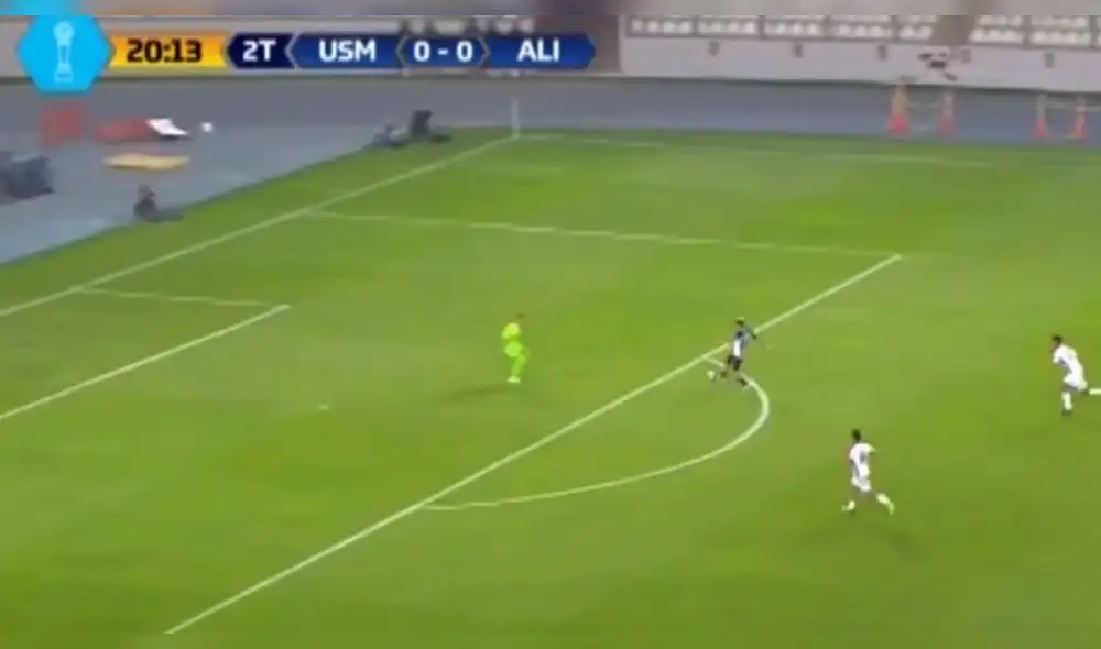 Alianza Lima  vs San Martin: Hohberg 'sombrea' al arquero y anota el 1-0 [VIDEO]